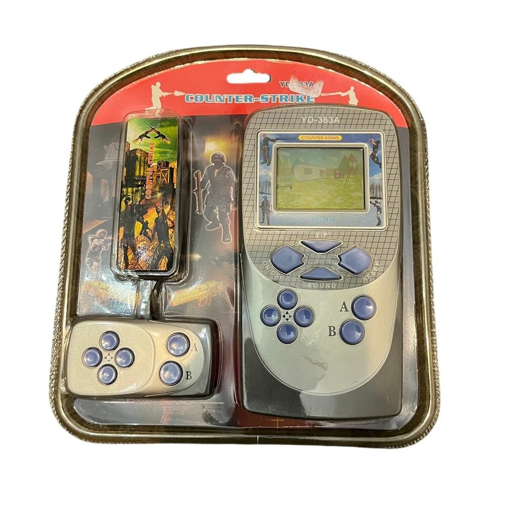 VINTAGE Counter Strike Palm‎ Handheld Game Electronic YD-383A RARE Video